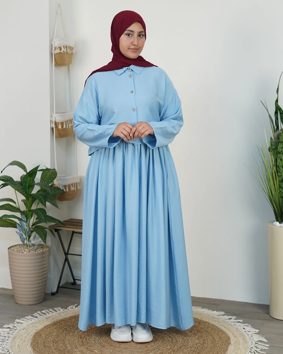 طقم فستان محتشم